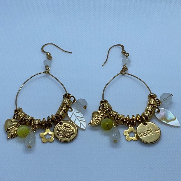 NWT Aldo Hoops Chandelier Carm Earrings - Picture 4 of 10